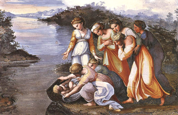 Mosè salvato dalle acque (prima parte)